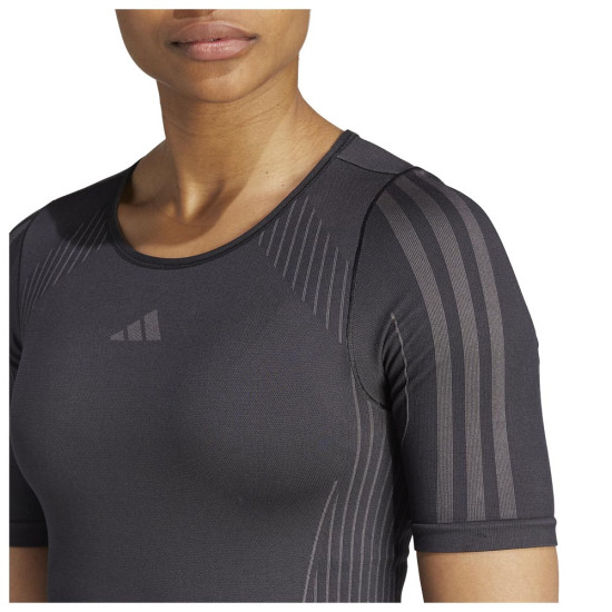 Adidas Γυναικεία κοντομάνικη μπλούζα Aeroknit Tee Adidas Γυναικεία κοντομάνικη μπλούζα Aeroknit Tee